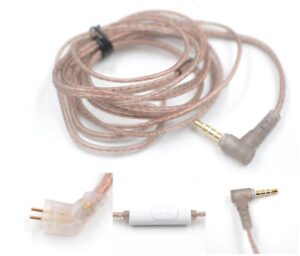 Cable pin B CON micrófono para audífonos