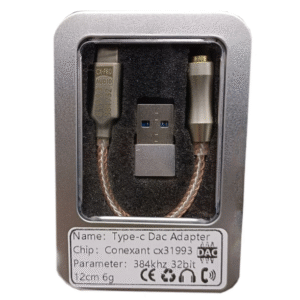 Dongle DAC (Jack 3.5 mm a Tipo C)