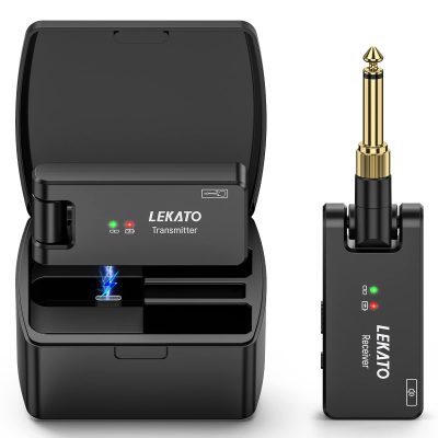 LEKATO WS-100: Tu Libertad de Sonido Inalámbrica con Carga Integrada